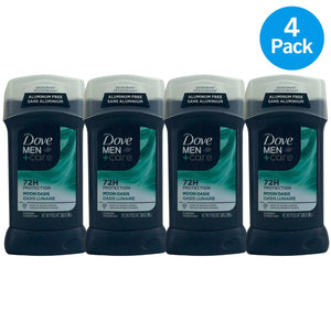 Dove Men+Care Aluminum Free Deodorant Stick Moon Oasis Spices & Woods 3.0 Oz 4 P