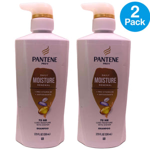 Pantene Pro-V Daily Moisture Renewal Shampoo 500ml 2 Pack New