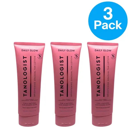 Tanologist Daily Glow Gradual Tan Lotion Fair to Medium 8.45 OZ 3 Pack New