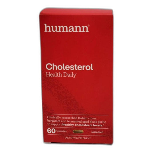 Humann Cholesterol Health Daily Dietary Supplement 60 Capsules Exp 02/28 New