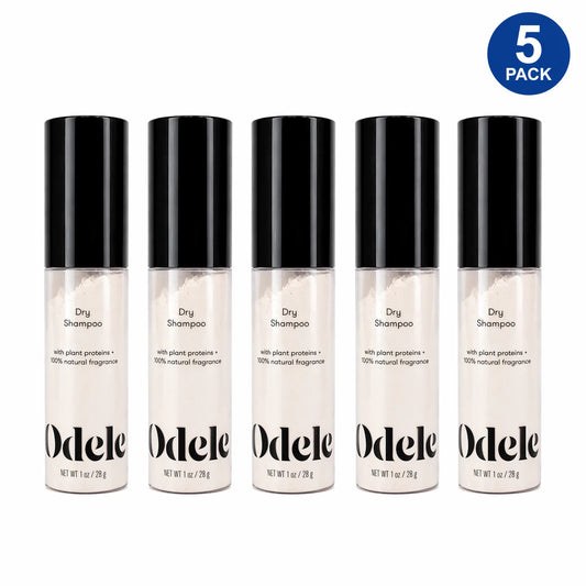 Odele Dry Shampoo Volume & Texture Powder with Plant Proteins 5 Pack product display