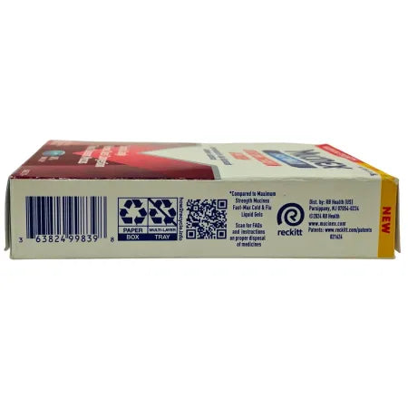 Mucinex Fast-Max Severe Congestion & Cough 16 Liquid Gels 1 Pack New 3