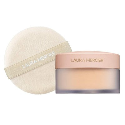 2 Pack Laura Mercier Translucent Setting Powder & Puff Gift Set Honey Tone New 10