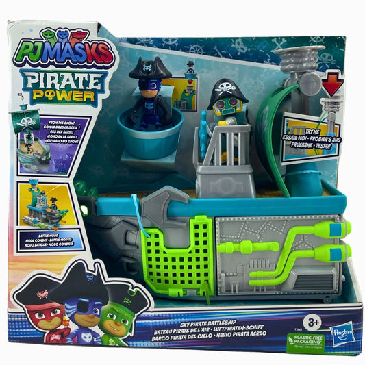 PJ Masks Pirate Power Sky Pirate Battleship Playset New