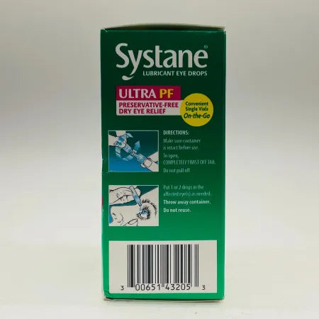 Systane Ultra PF Lubricant Eye Drops 60 Vials 0.7mL Each (EXP: 01/2026, New) 4