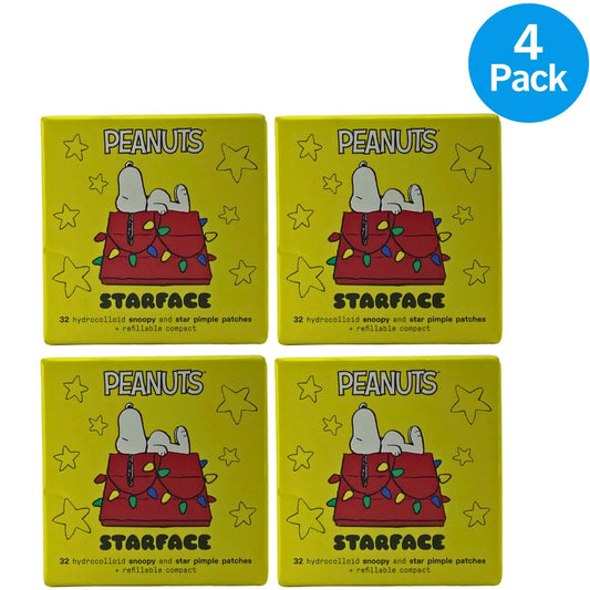 Starface Snoopy Hydrocolloid Pimple Patches 32 Ct 4 Pack Exp 03/2027