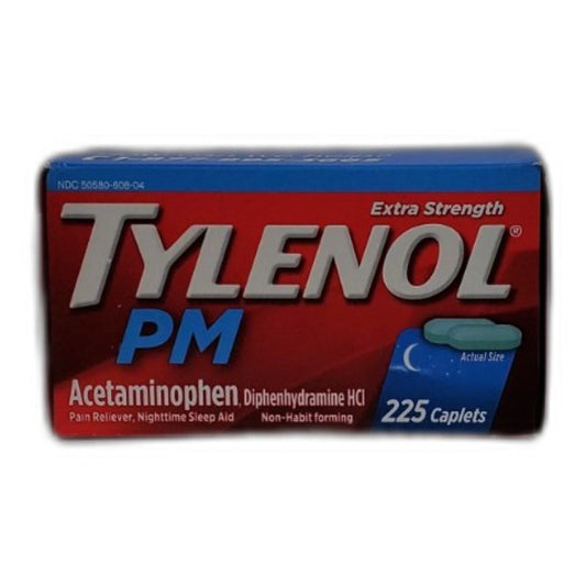 Tylenol PM Acetaminophen Diphenhydramine HCI Night Sleep Aid Exp 09/27 New