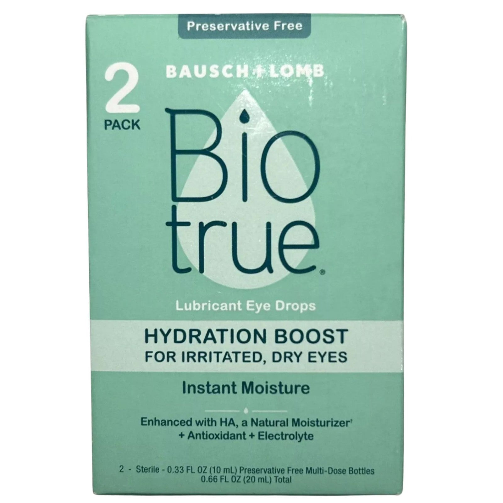 Bausch + Lomb Biotrue Hydration Boost Lubricant Eye Drops Exp 02/2026 New