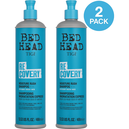 Bed Head TIGI Recovery Shampoo 13.53oz bottle 2 pack for hair repair