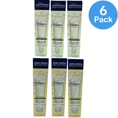 John Frieda Ultra Filler+ Hair Density Scalp Serum 2 FL. OZ. 6 Pack New