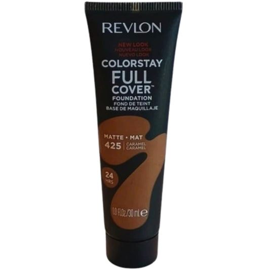 Revlon Colorstay Full Cover Matte Foundation Carmel 425. 1.0 oz - 1 Pack