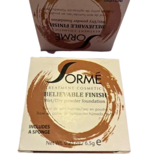 Sorme Believable Finish Wet / Dry Powder Foundation 403 Pure Beige, 0.23 oz - 1 Pack