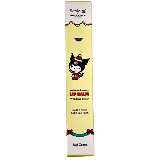 The Crème Shop Hello Kitty Moisture Remedy Lip Balm Hot Cocoa Shea Butter, 0.54 oz - 1 Pack