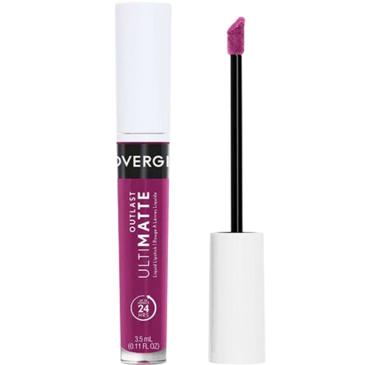 COVERGIRL Outlast Ultimatte 24HR Liquid Lipstick 140 Hello Merlot 0.11 fl oz - 1 Pack