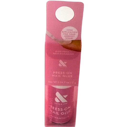 Olive & June Press on Nail Glue 0.24oz. Non-Toxic/fast/Damaging - 1 Pack