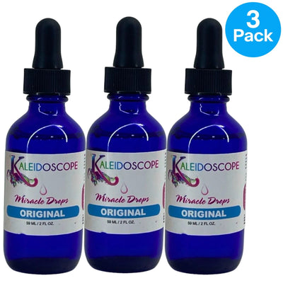 Kaleidoscope Miracle Drops Original Hair & Scalp Oil 2 fl oz (3 Pack)