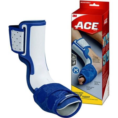 ACE Brand Plantar Fasciitis Sleep Support, Adjustable, Navy