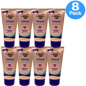 Banana Boat Mineral Sunscreen Lotion SPF 50 Fragrance Free 5 fl oz 8 Pack New
