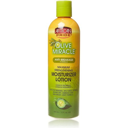 African Pride Olive Miracle Anti-Breakage Moisturizer Lotion 12 fl oz bottle by Savvydeal