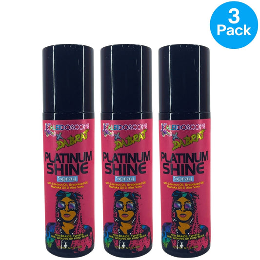 Kaleidoscope Da Brat Platinum Shine Spray 6 fl oz 3 Pack New