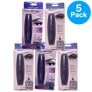 Rapid/Brow Eyebrow Enhancing Serum, 0.1 fl oz 5 Pack New