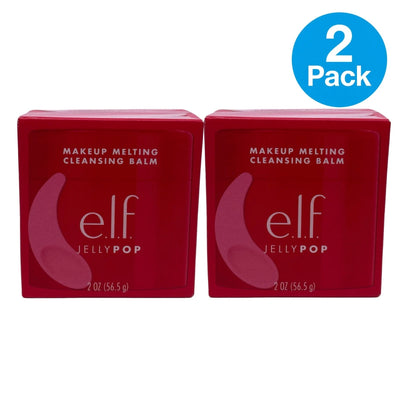 e.l.f. Jelly Pop Makeup Melting Cleansing Balm 2 oz 2 Pack New