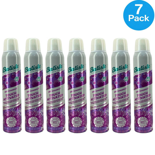 Batiste Touch Activated Dry Shampoo 3.81oz bottles 7 pack display