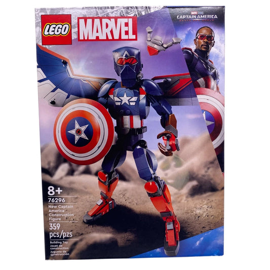 LEGO Marvel Captain America Construction Figure 76296 New