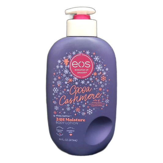Eos Shea Better 24H Moisture Body Lotion Cocoa Cashmere 16oz Bottle New
