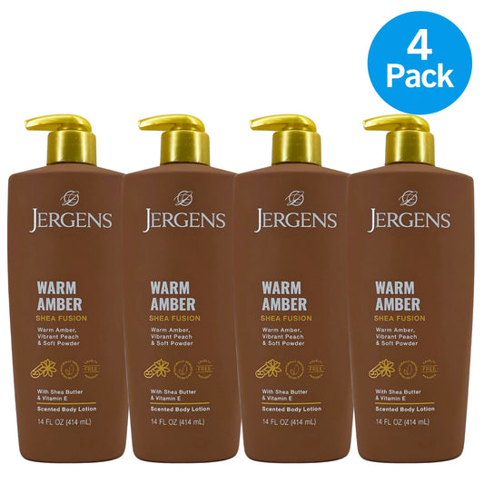Jergens Shea Fusion Warm Amber Body Lotion Shea Butter 14 OzJergens Warm Amber