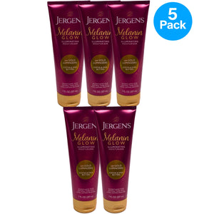 Jergens Melanin Glow Illuminating Moisturizer Cocoa & Shea Butters Gold Luminize