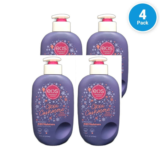 Shea Better 24H Moisture Body Lotion Cocoa Cashmere 16oz Bottle Pack of 4 New