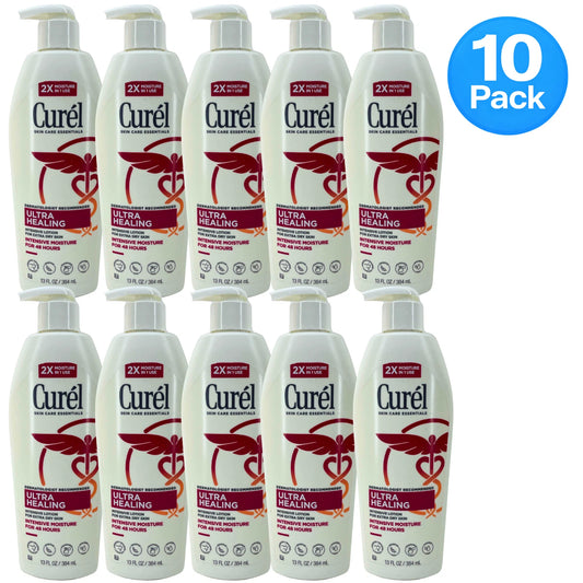 Curél Ultra Healing Lotion for Extra Dry Skin 13 oz 10 Pack New