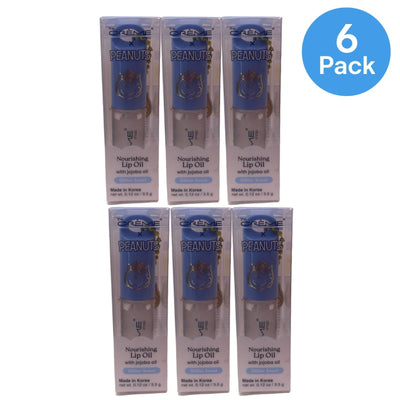 The Crème Shop x Peanuts Nourishing Lip Oil Glitter Sweet 0.12 oz 6 Pack New