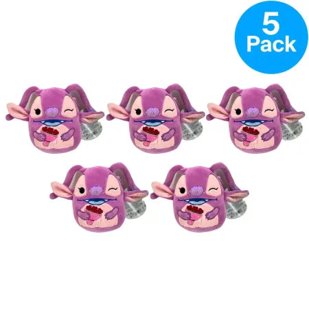 Squishmallows Disney Angel with Roses Lilo & Stitch Plush 8 inch 5 Pack