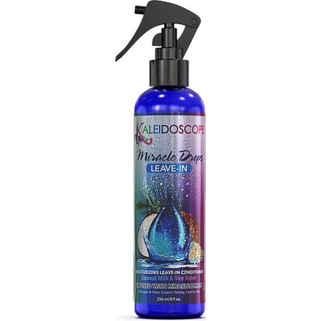 Kaleidoscope Miracle Drops Leave-In Conditioner 8 fl oz bottle by Savvydeal for moisturizing hair care