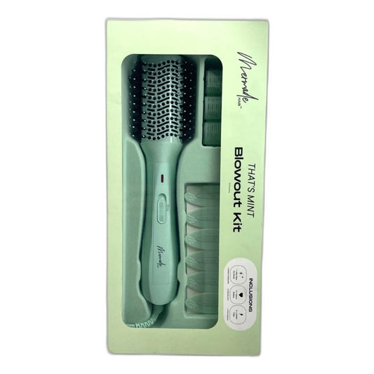 Mermade Hair That's Mint Blowout Kit Styling Tool Hair Dryer New