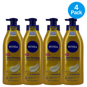 Nivea Skin Firming Melanin Beauty & Hydration Body Lotion with Q10 & Argan Oil