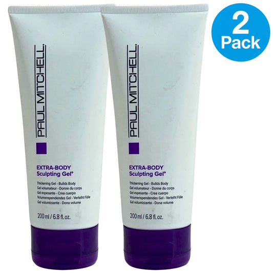 Paul Mitchell Extra-Body Sculpting Gel Thickening Builds Body 200ml 2 Pack Bundl