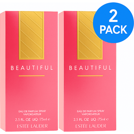 Estée Lauder Beautiful EDP Spray 2.5 oz 2 Pack New