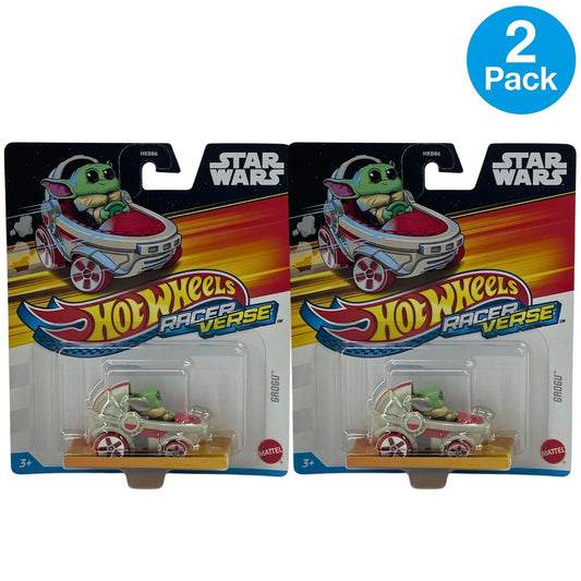 Hot Wheels RacerVerse Star Wars Grogu Die-Cast Vehicle 1:64 Scale 2 Pack New