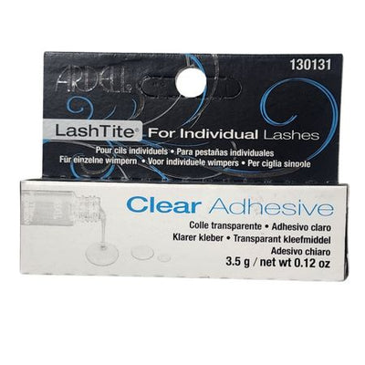 Ardell LashTite Clear Adhesive bottle for individual false lashes application