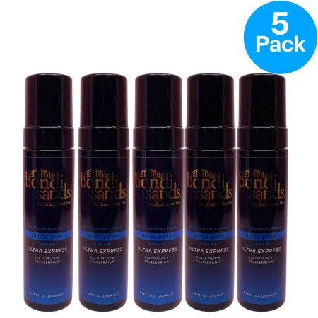 Bondi Sands Ultra Express Self Tanning Foam Ultra Dark 200mL 5 Pack