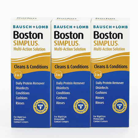 Boston Simplus Multi-Action Solution 3 Pack New EXP: 5/2027