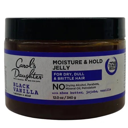 Carol's Daughter Black Vanilla Moisture & Hold Jelly 12 oz jar for hair care
