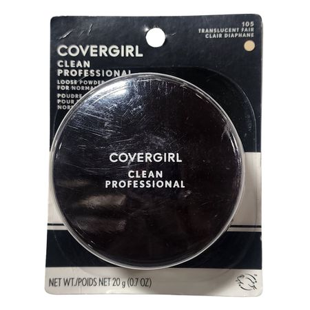 CoverGirl Clean Professional Loose Powder Translucent Fair 105 0.7 oz loose powder