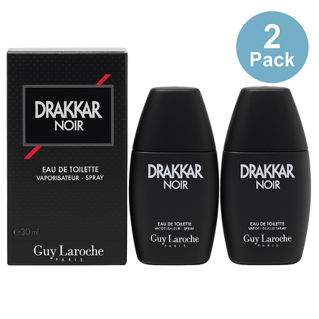 Drakkar Noir 1 oz Eau de Toilette 2 Pack New 1 oz Eau de Toilette 2 Pack New 1