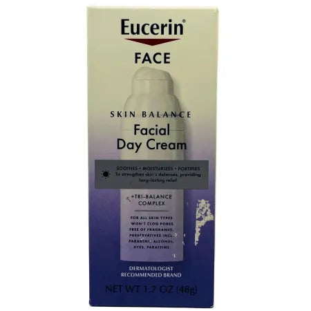 Eucerin Face Skin Balance Facial Day Cream 1.7 oz 1 Pack New 1