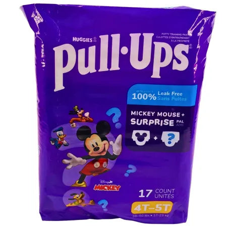 Huggies Pull-Ups 4T-5T Mickey Mouse Surprise Pack training pants 17 count