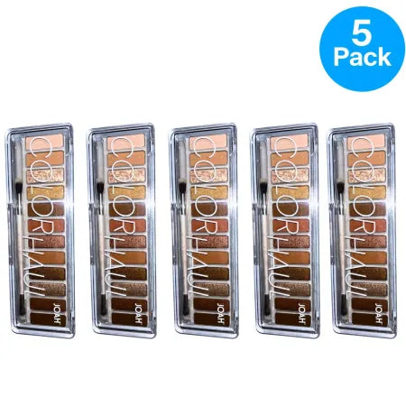 JOAH Color Haul Eyeshadow Palette #JET01 Smokeshow One Pc (5 Pack) New
